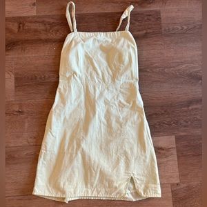 Abercrombie linen mini dress